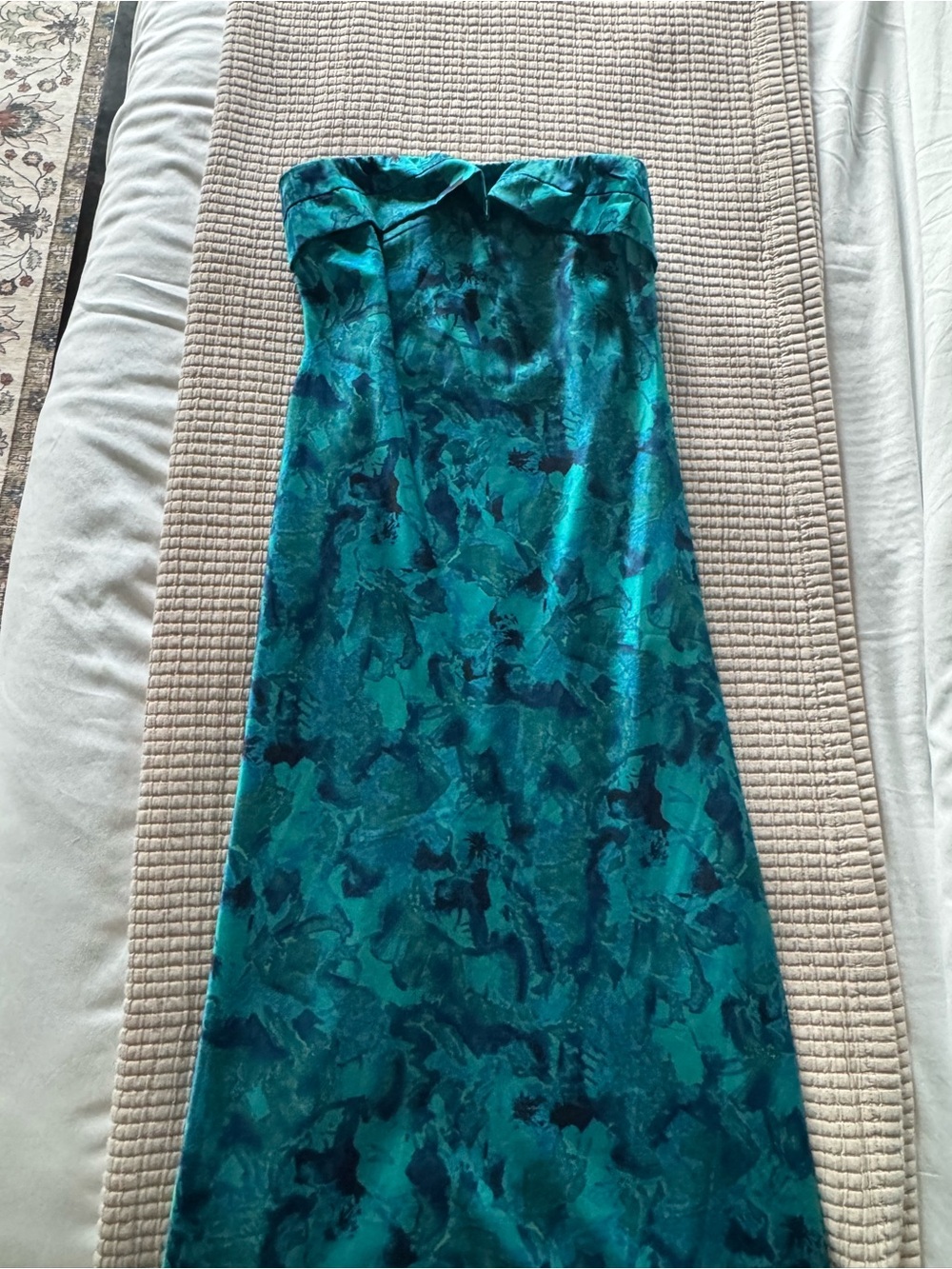 Hello Molly Highway to Heaven Maxi Dress Blue Green (Size 6) LIKE NEW - Picture 5 of 12